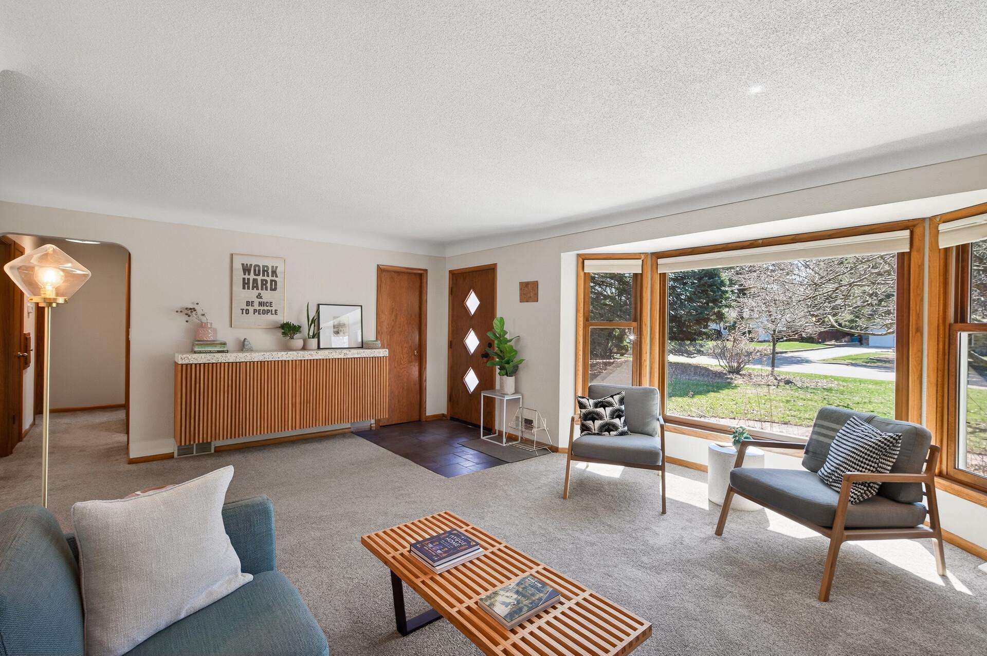 Large South Facing Picture Window