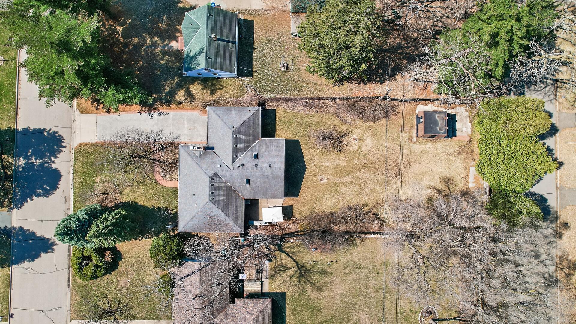 Aerial View of Property