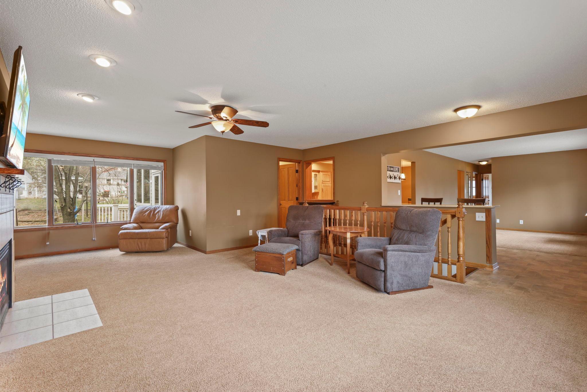 Large family room