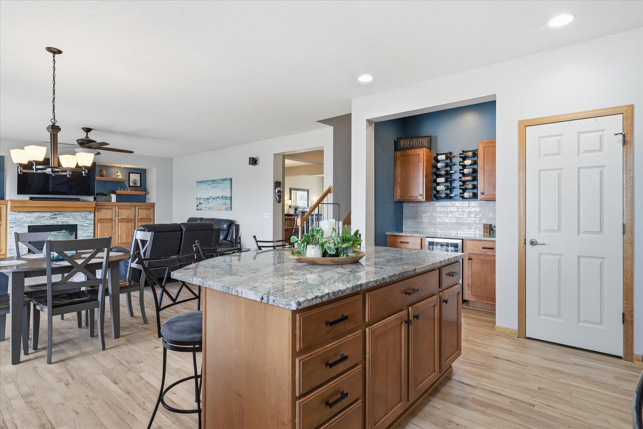 Open Kitchen, Informal Dining Room and Family Room are great areas for entertaining