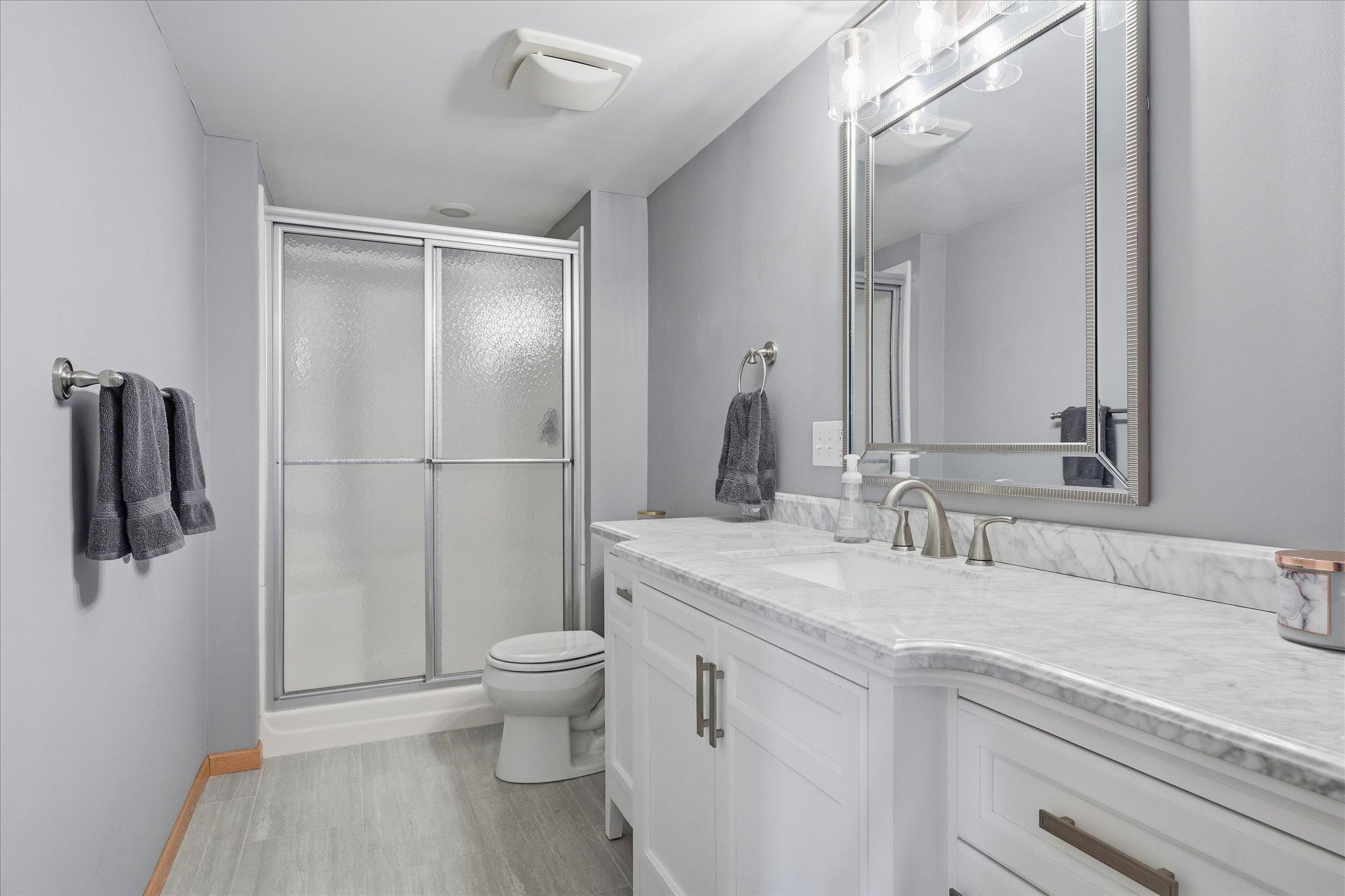 3/4 Lower Level Bathroom