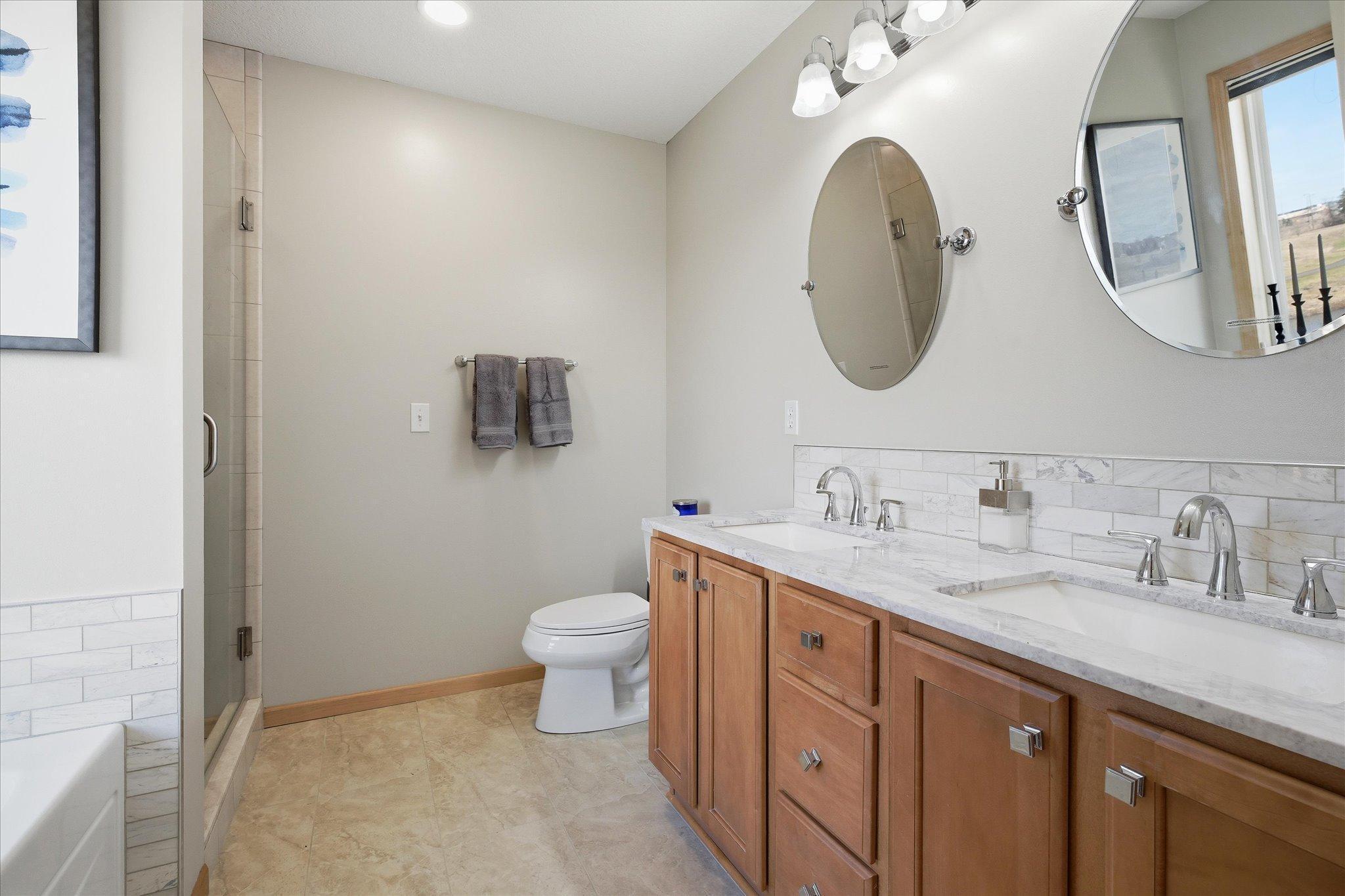 Upper level Primary Bathroom