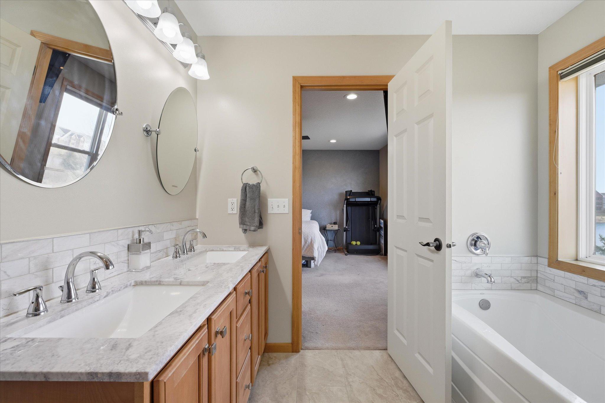 Upper level Primary Bathroom