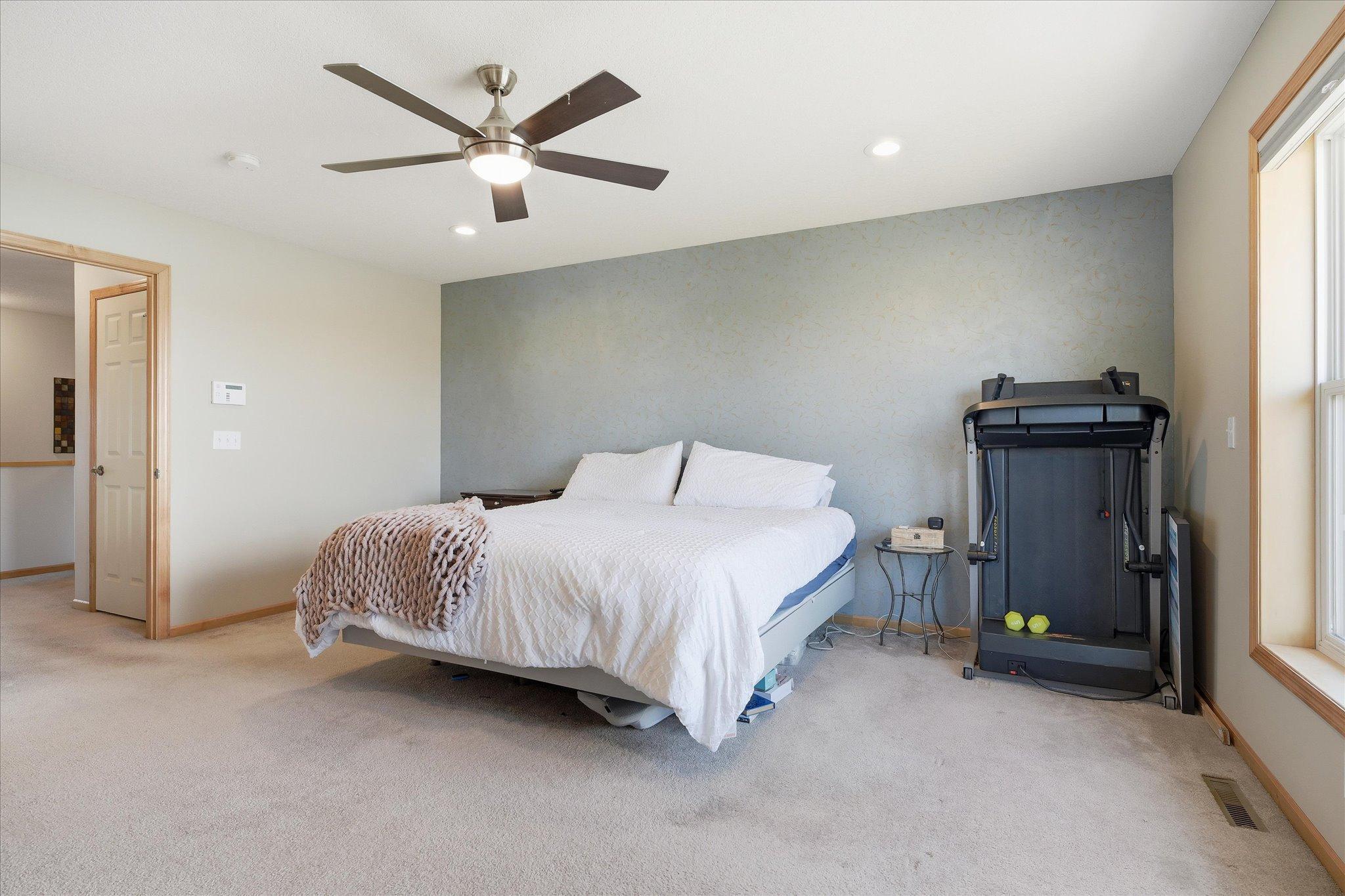 Upper level Primary Bedroom (1 of 3 upper)