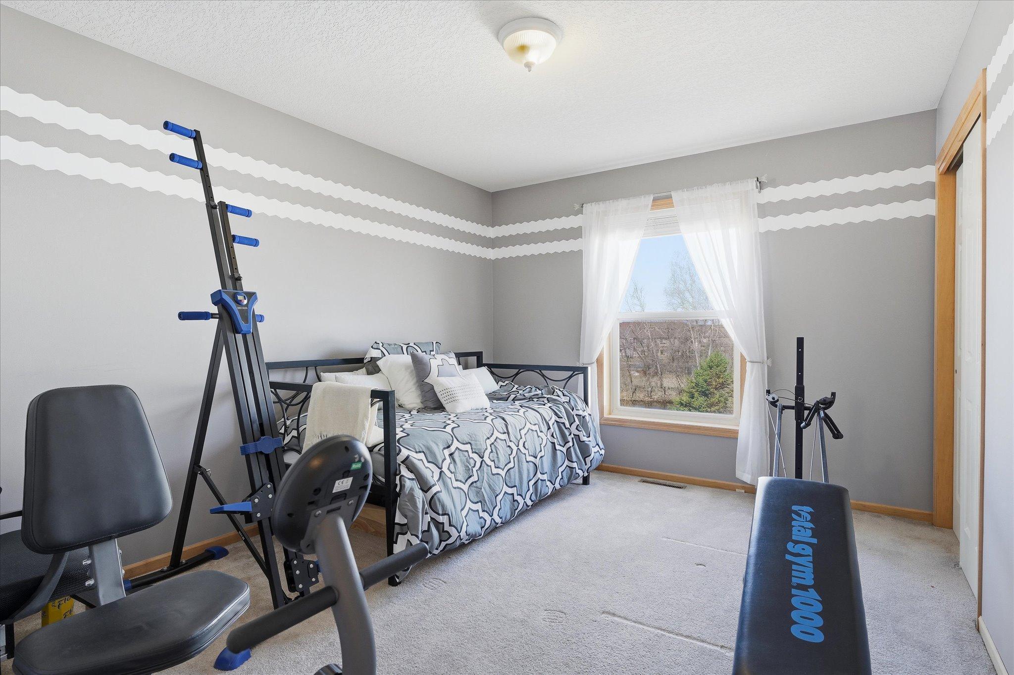 Upper level 3rd Bedroom (3 of 3 upper)