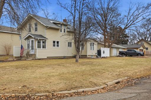Great corner lot with over sized 2 car garage