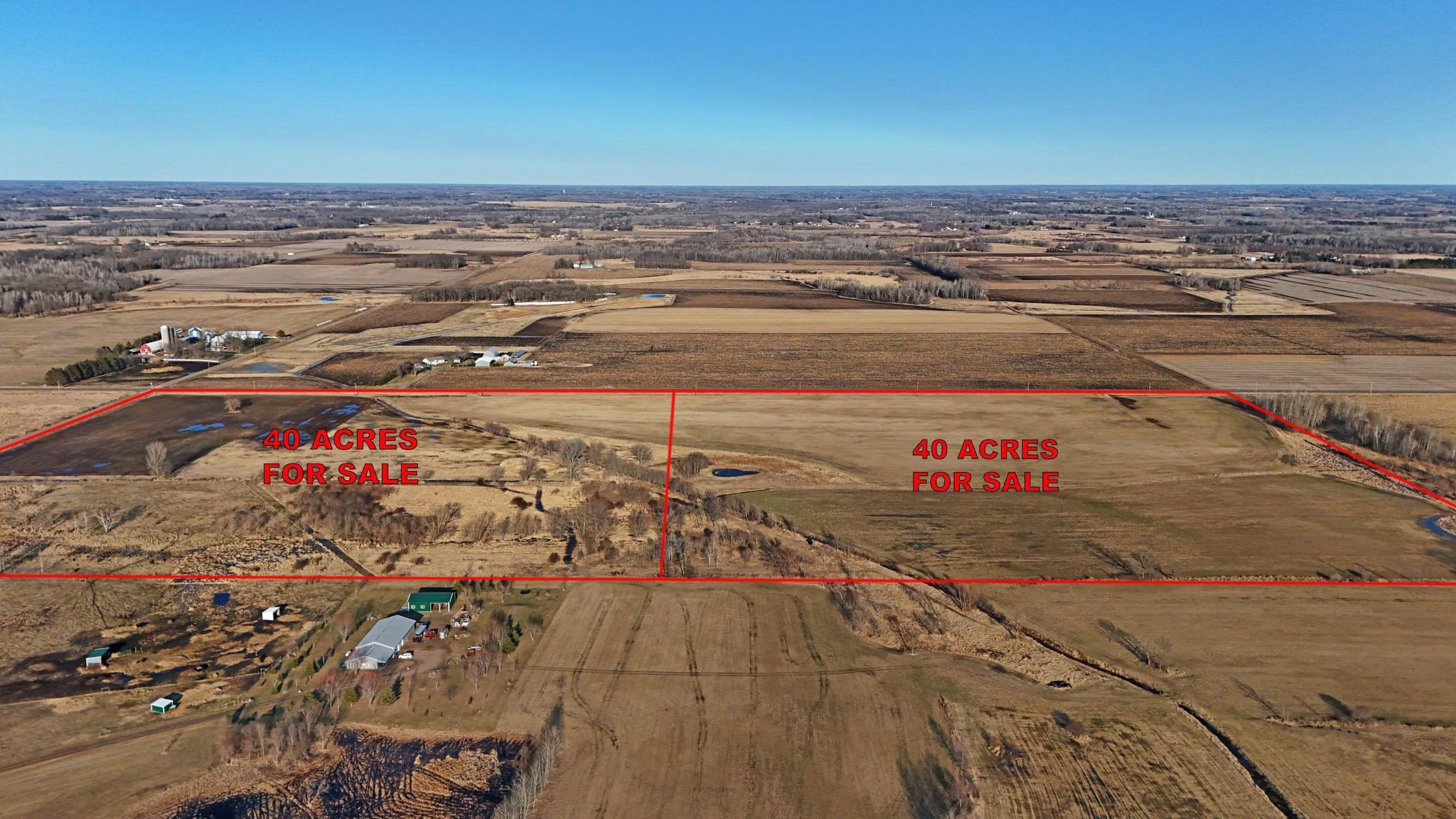 View of both 40's looking east. Subject property is on left side of frame and MLS 7050335 is on right side of frame.