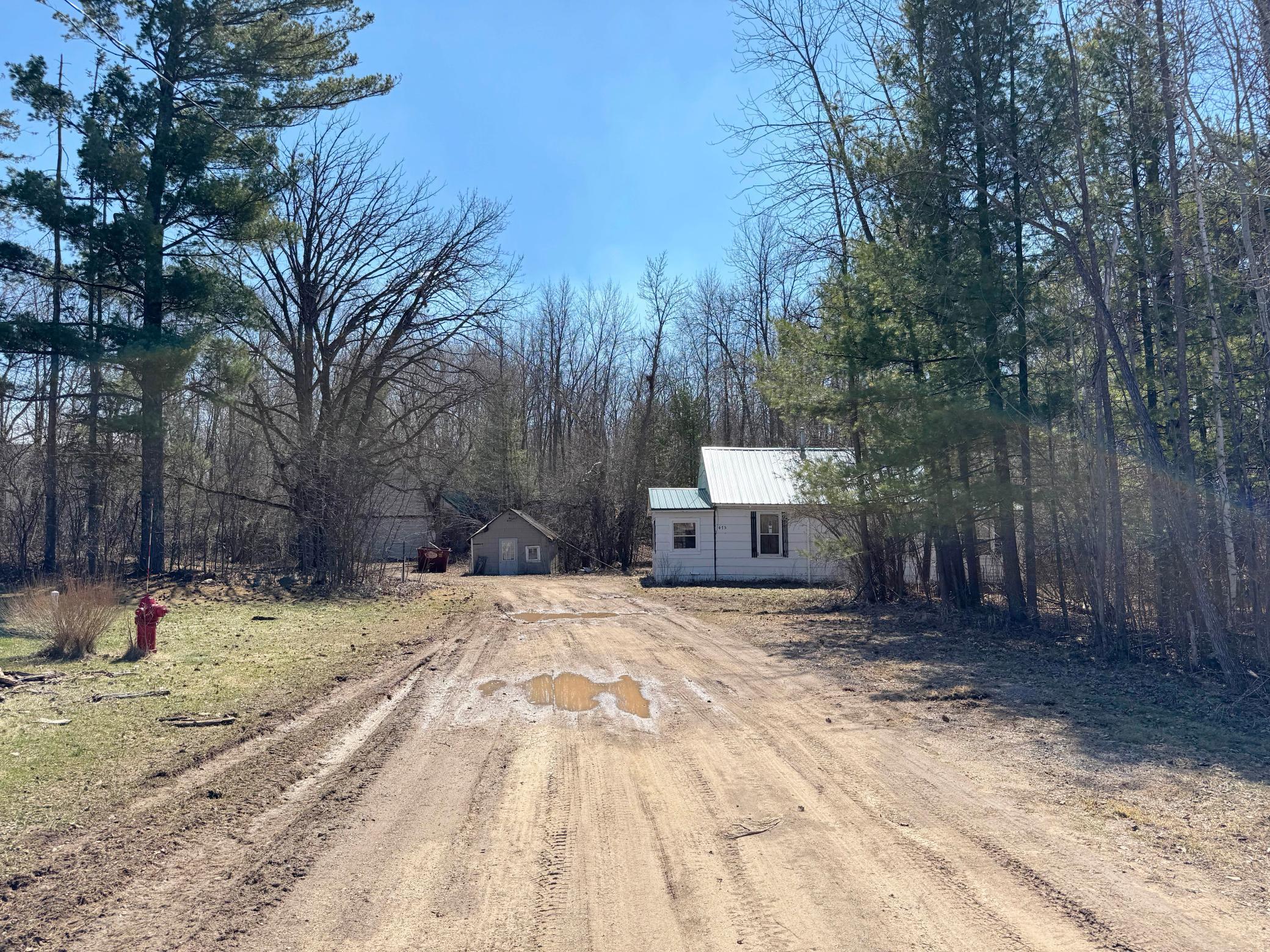 A look at the property from the road.