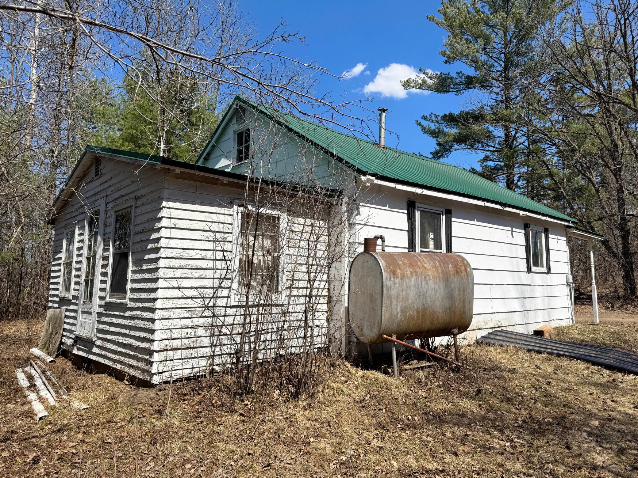 Another angle of the house's exterior.