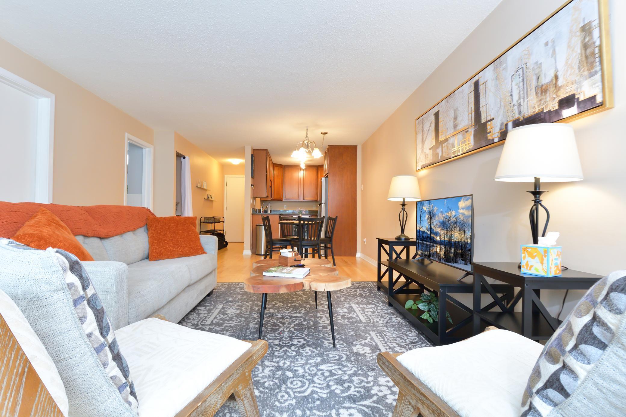 View into dining area and kitchen, ideal for everyday living and entertaining