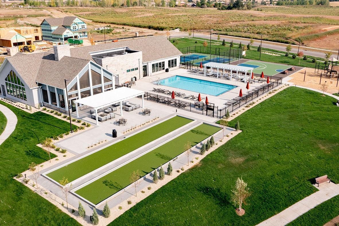 Wow! This clubhouse shines year round, but especially in the summer months when the heated outdoor pool is open!