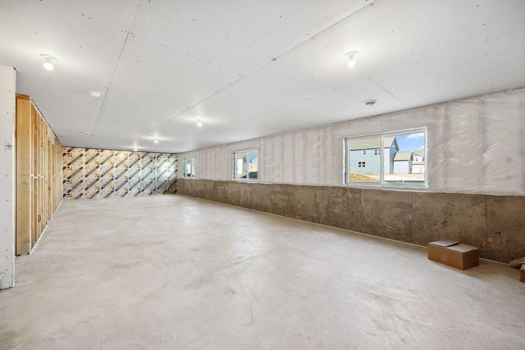 What does your dream basement look like? The canvas is yours! Model photo, options and colors may vary.