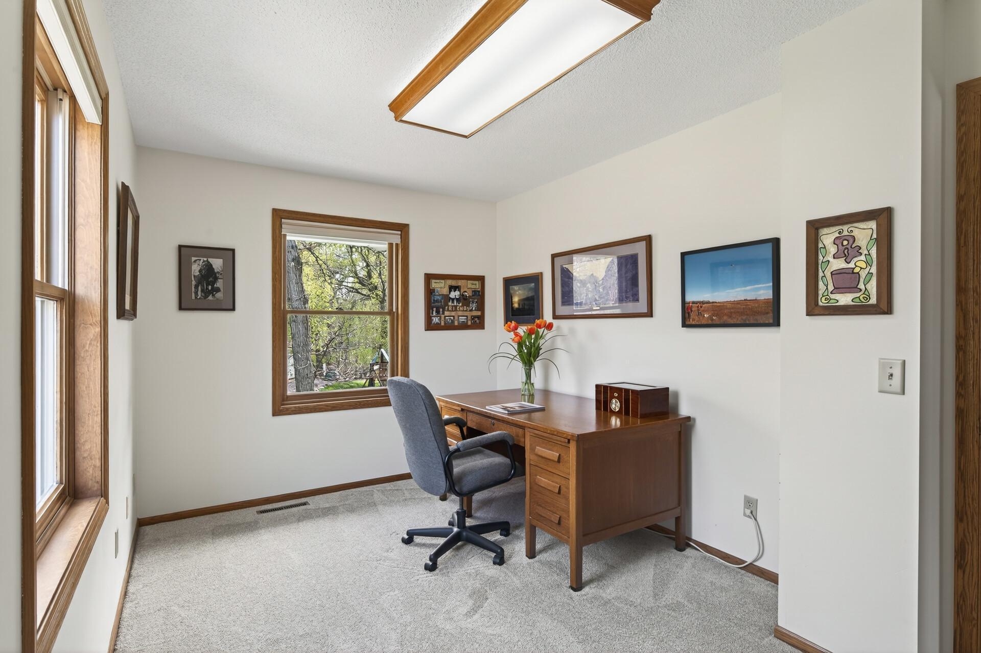 Bedroom #3 used as office