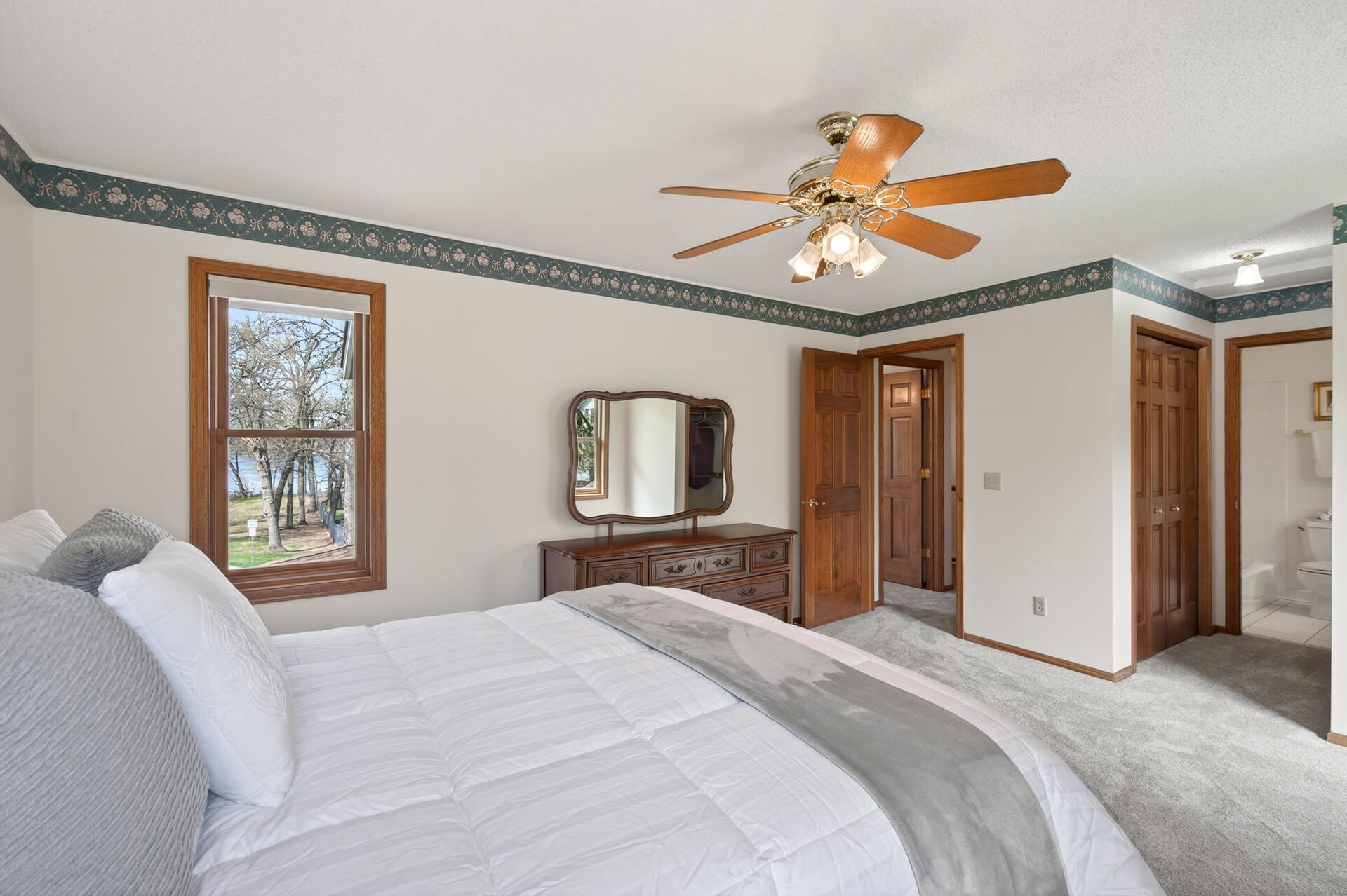 Primary Suite w/view of Lake