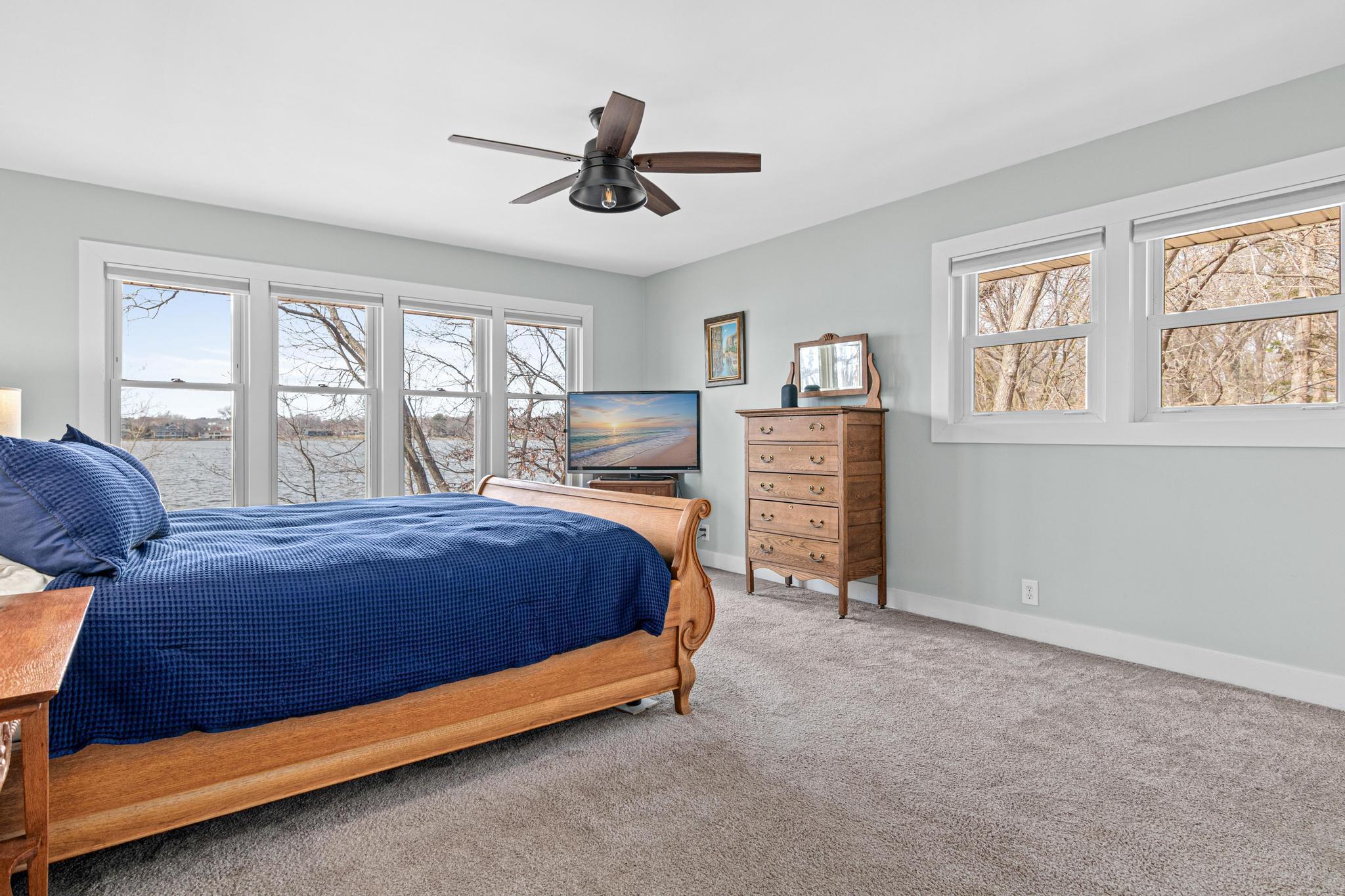 Primary bedroom view 2