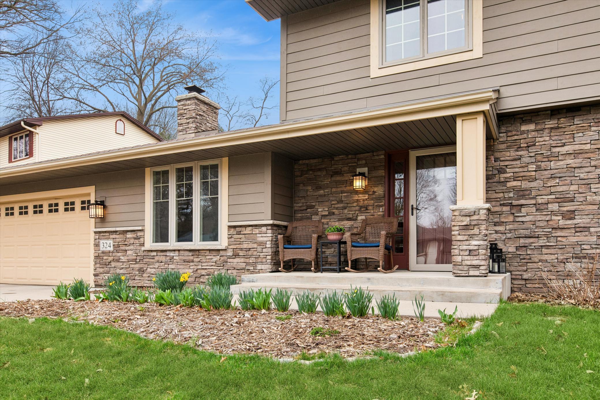 Curb Appeal. Those flowers are ready to bloom!