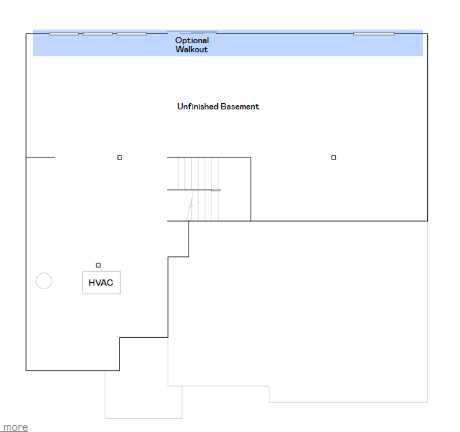 Itasca unfinished basement.