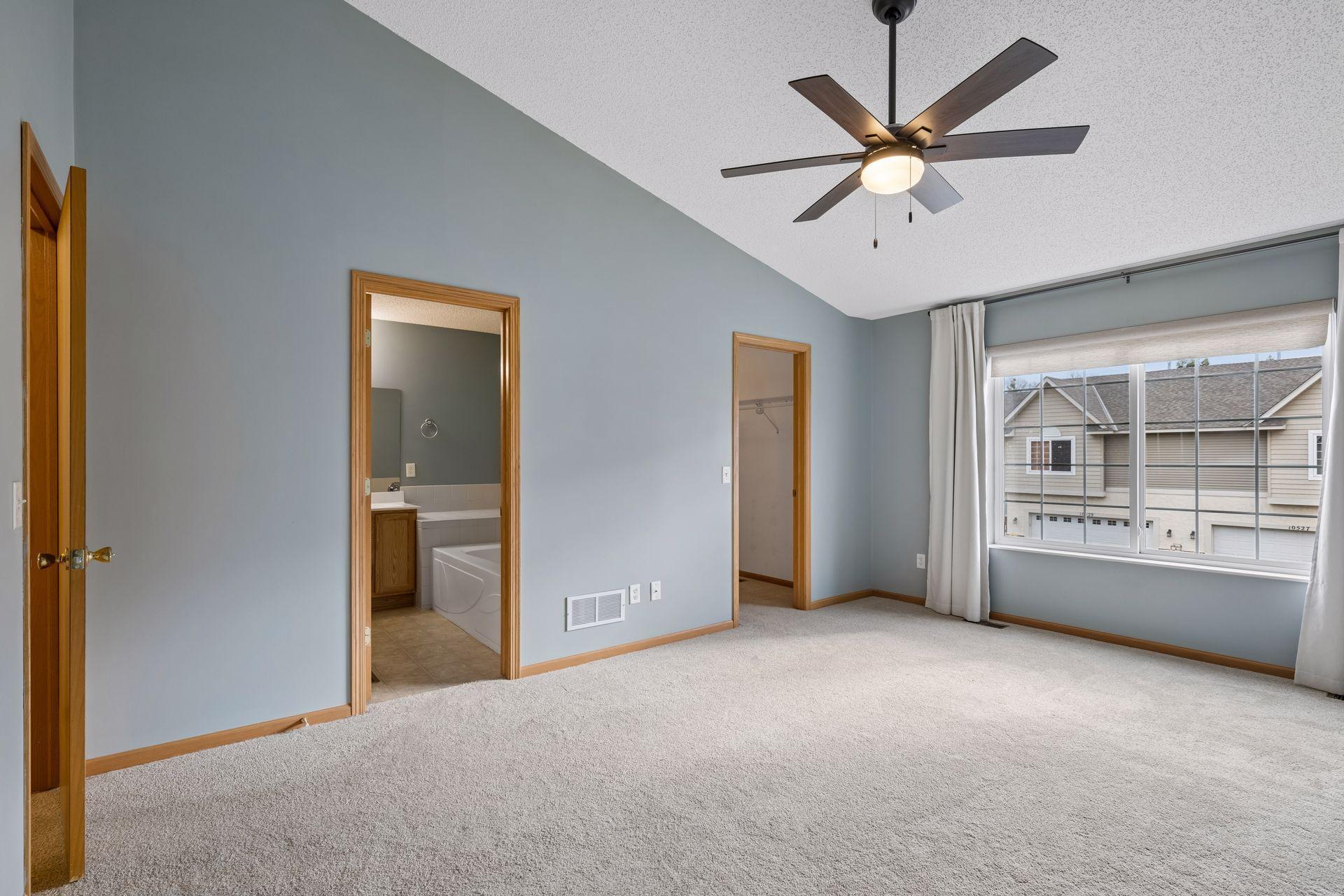 Primary bedroom = your private oasis!