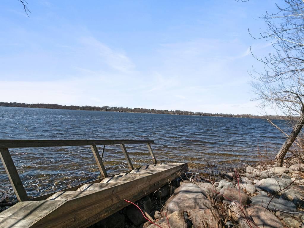 Dock and steps ready to get out into the water!