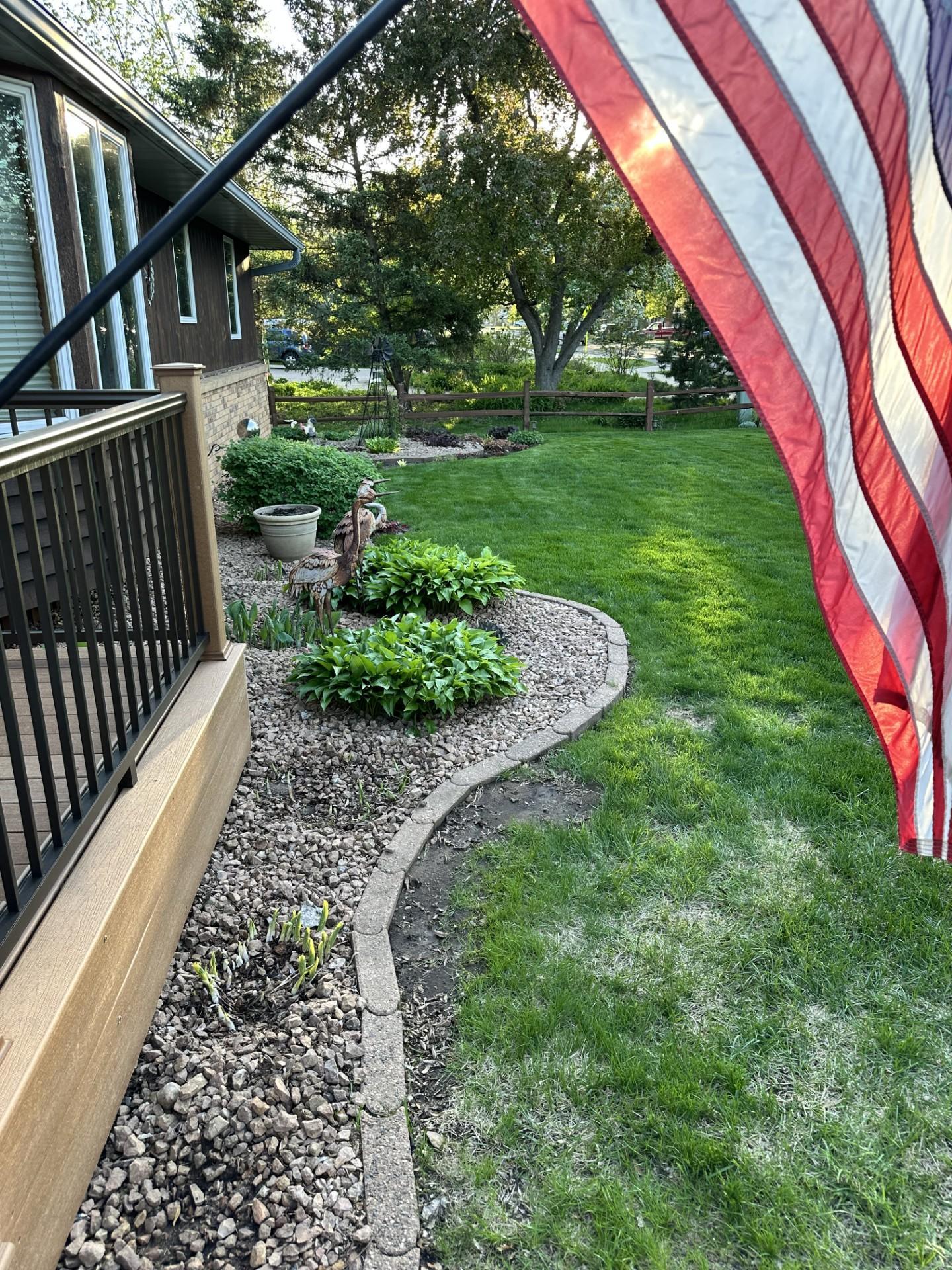 Front yard landscaping