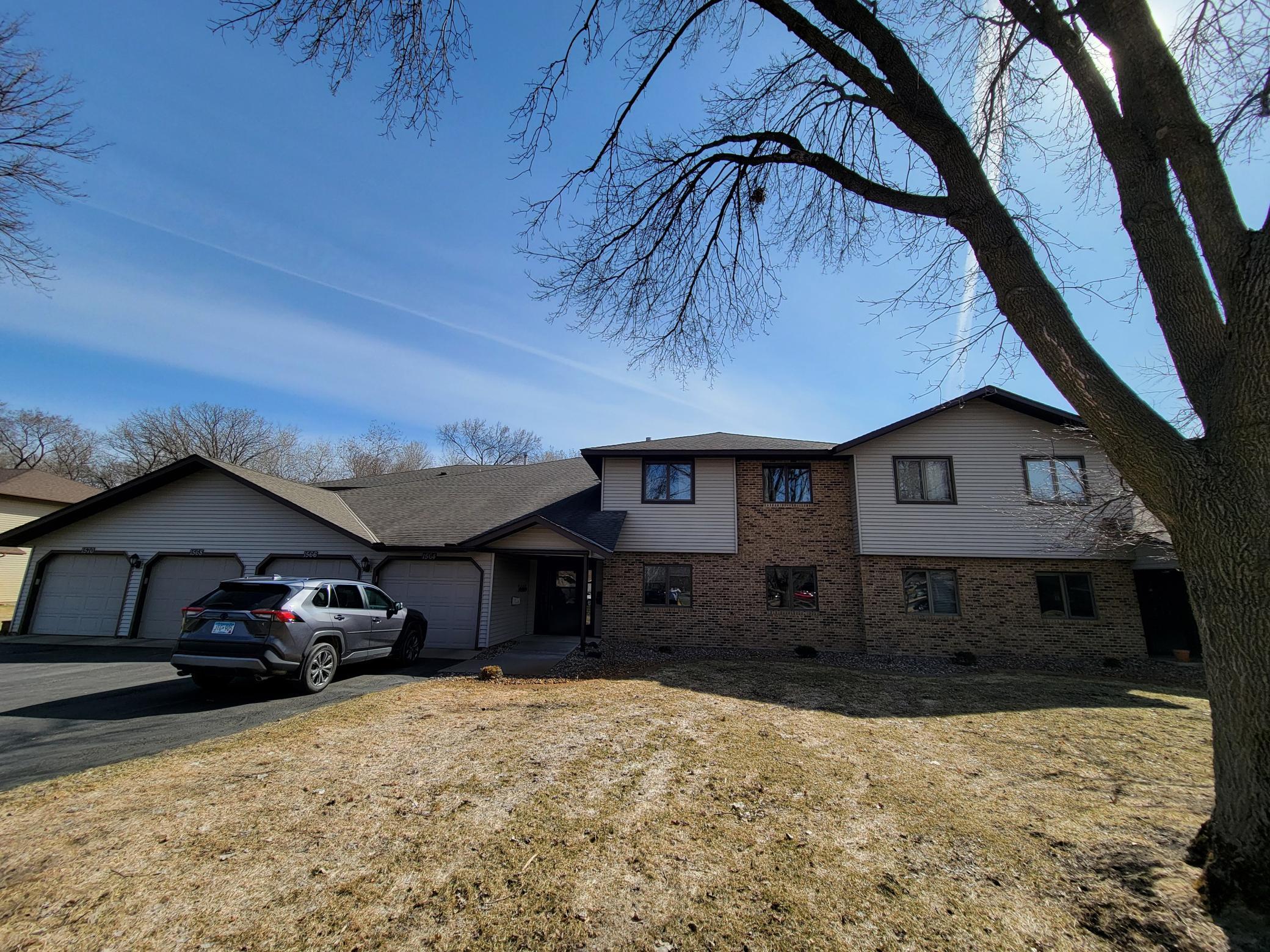 home is on a cul-de-sac