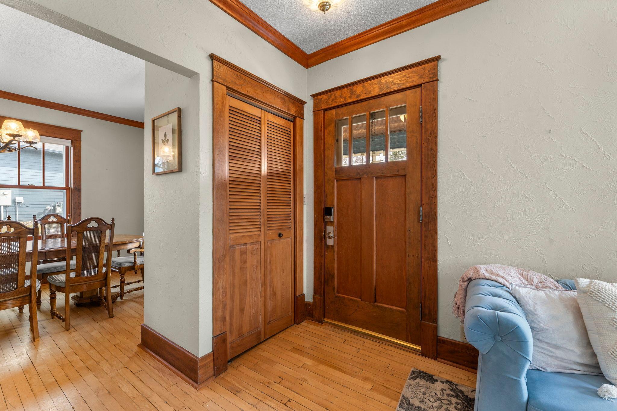 Great closet space and built-ins throughout