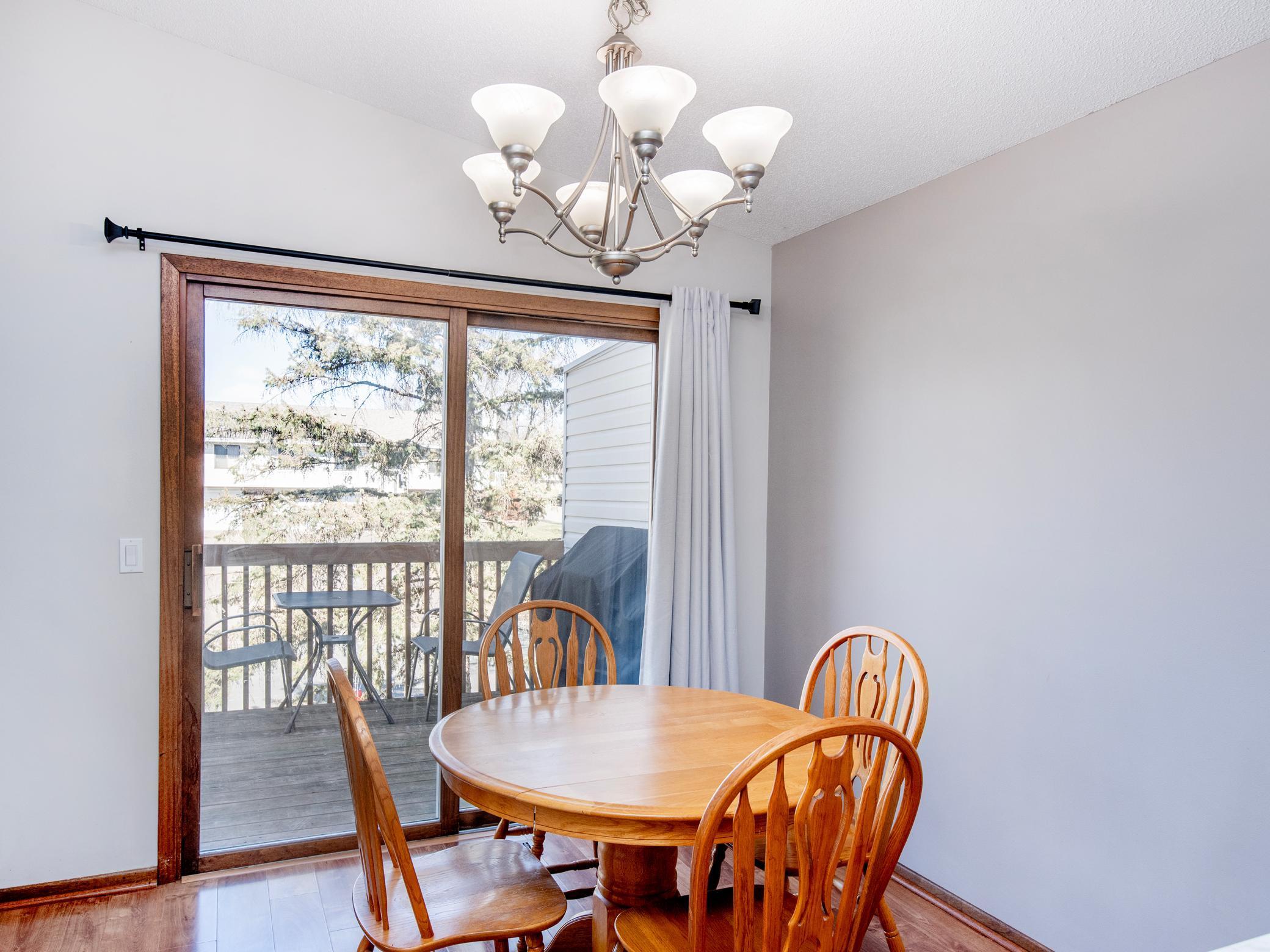 The Dining Room leads to the Deck