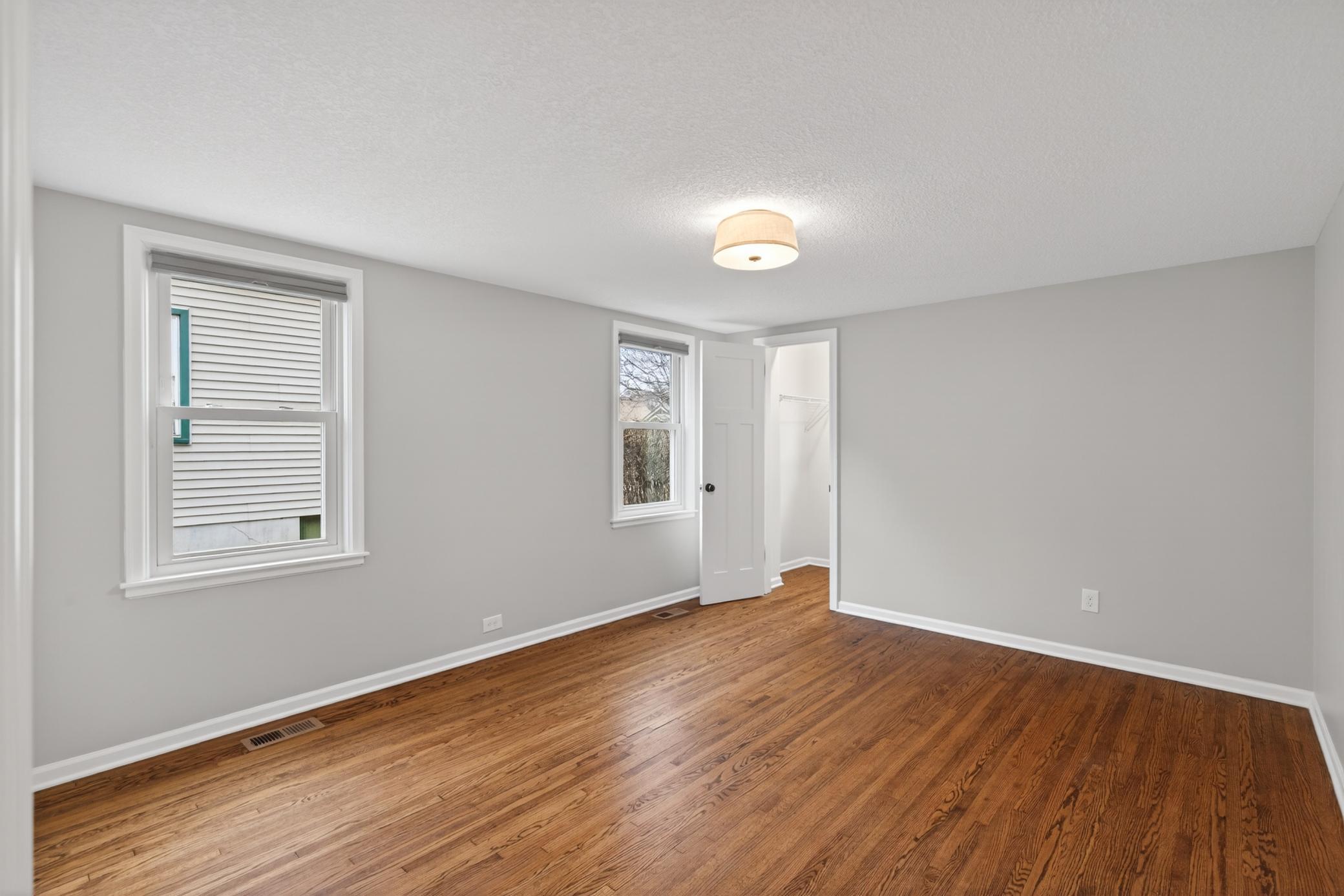 Large main floor bedroom