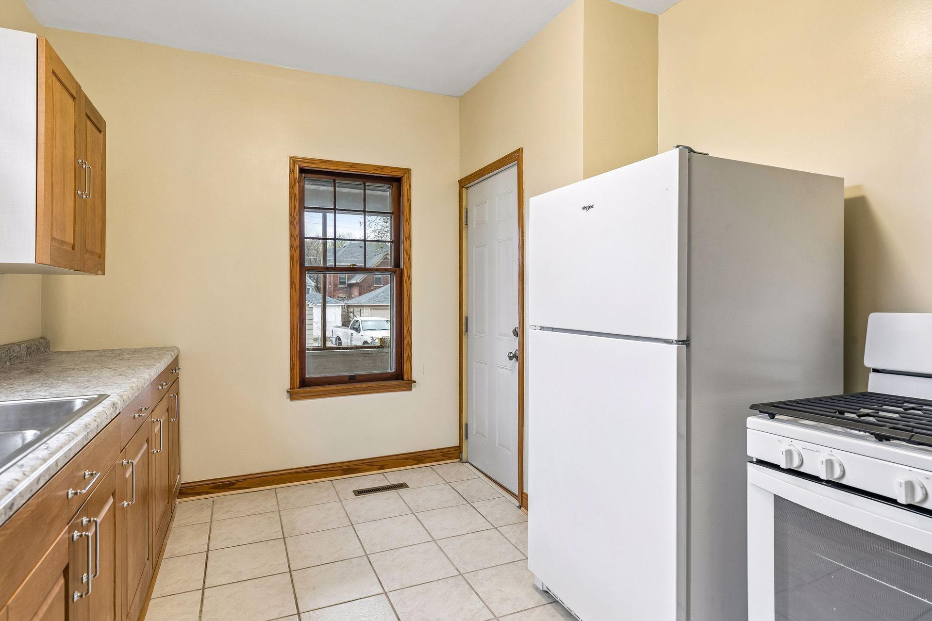 All kitchen appliances are brand new, providing modern convenience.