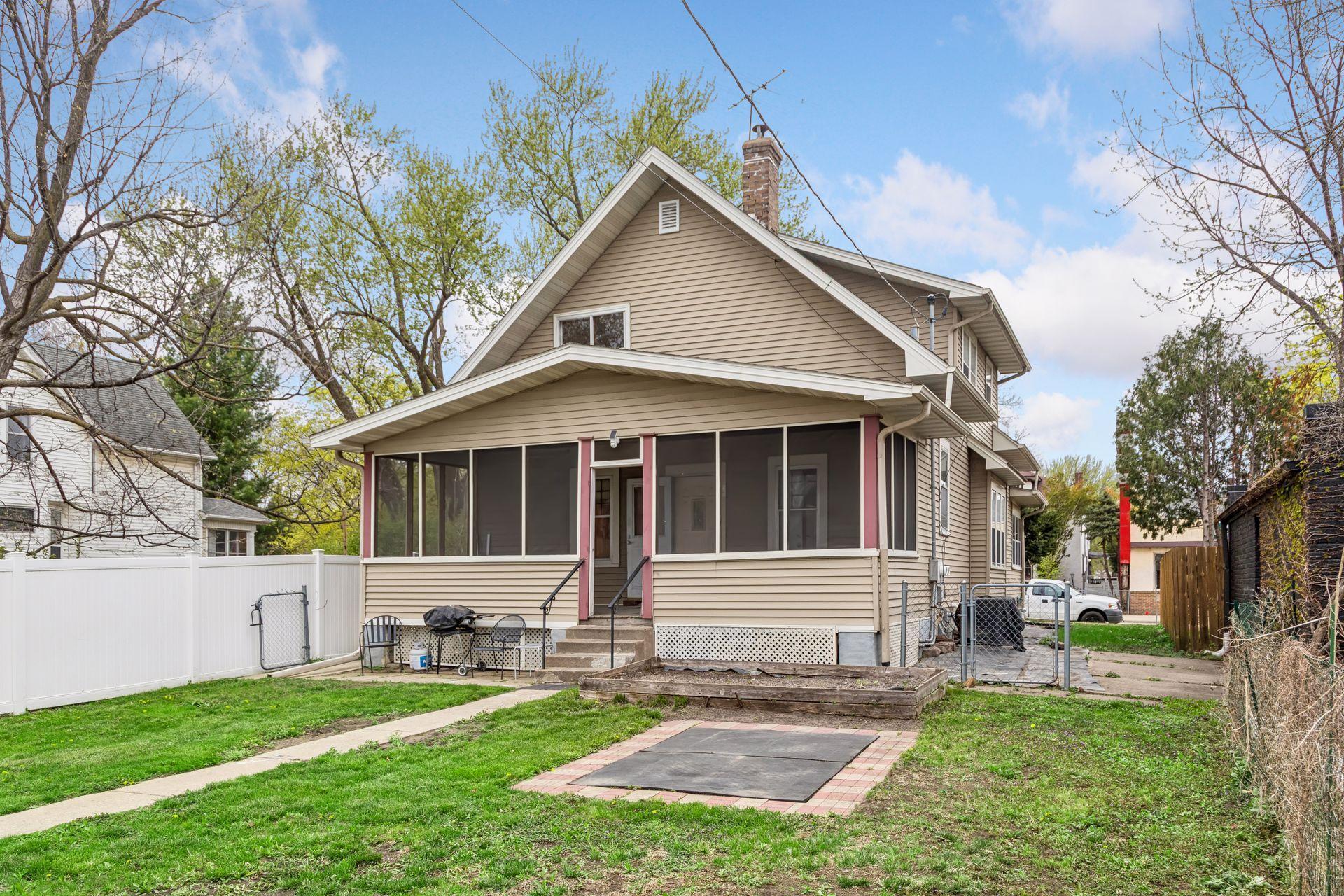 Enjoy views of the backyard along with access to the rear porch for additional outdoor living space.
