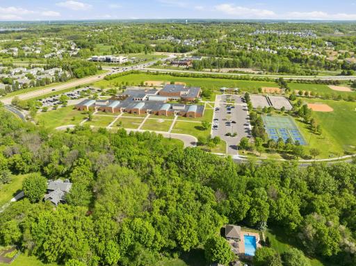 Bluff Creek Elementary School is located just 0.4 miles away, offering convenient access to highly regarded schools, recreational fields, and community amenities.