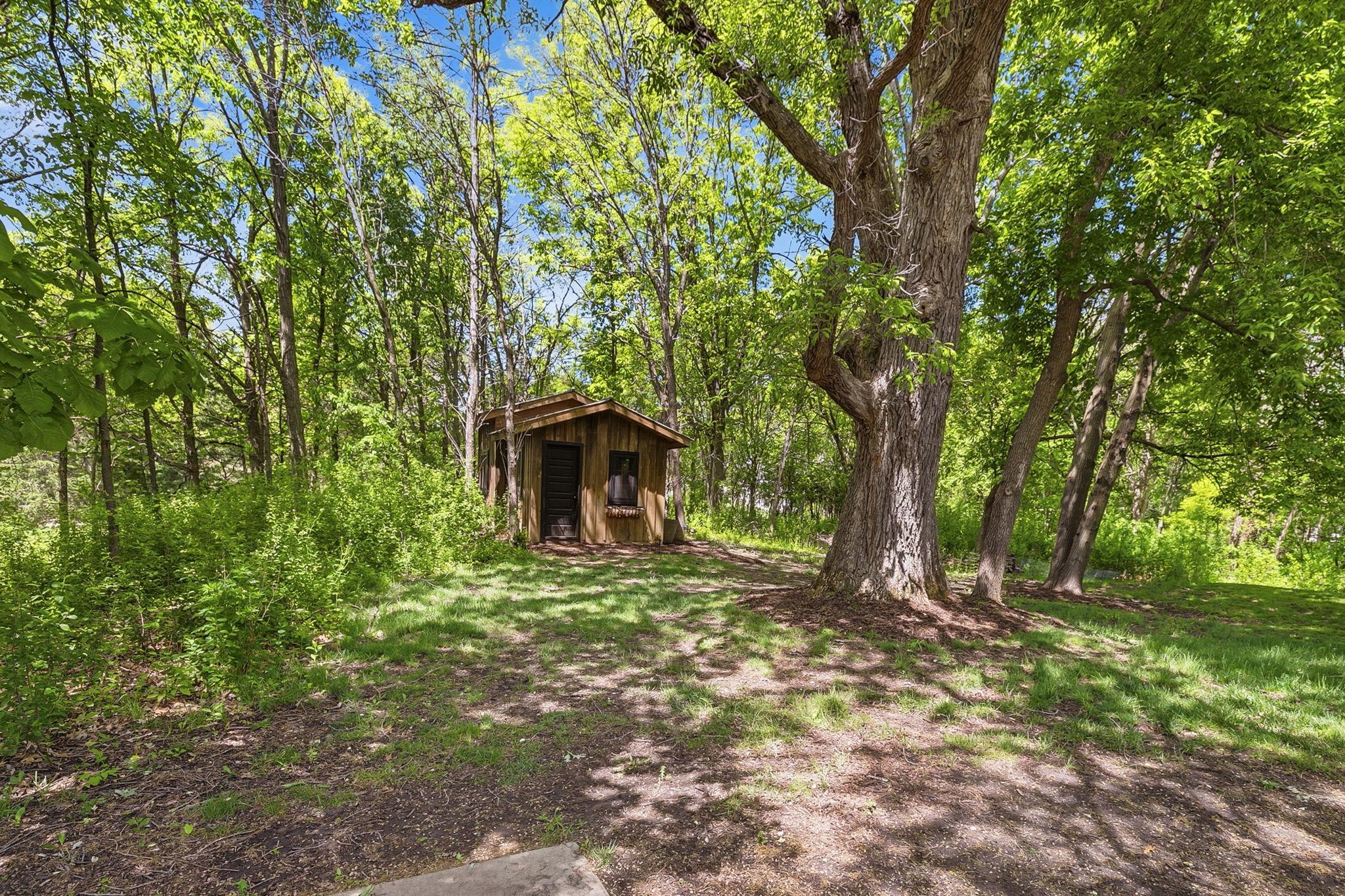 A generously sized storage shed offering exceptional space for tools, equipment, and seasonal storage while keeping the property organized and ready for an active lifestyle.