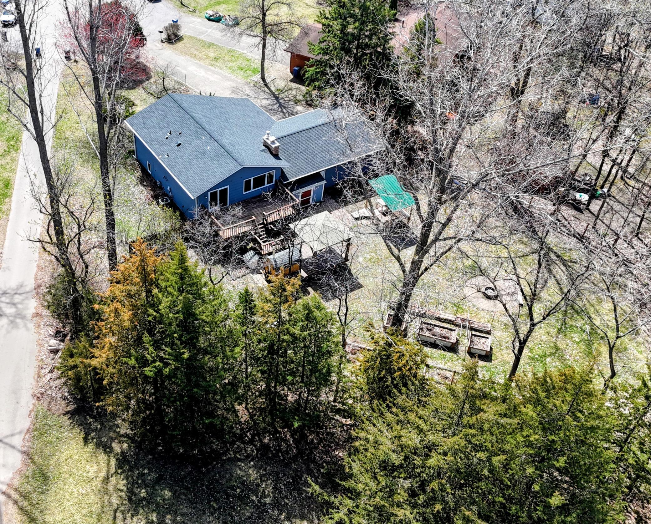 Private large yard on cul-de-sac