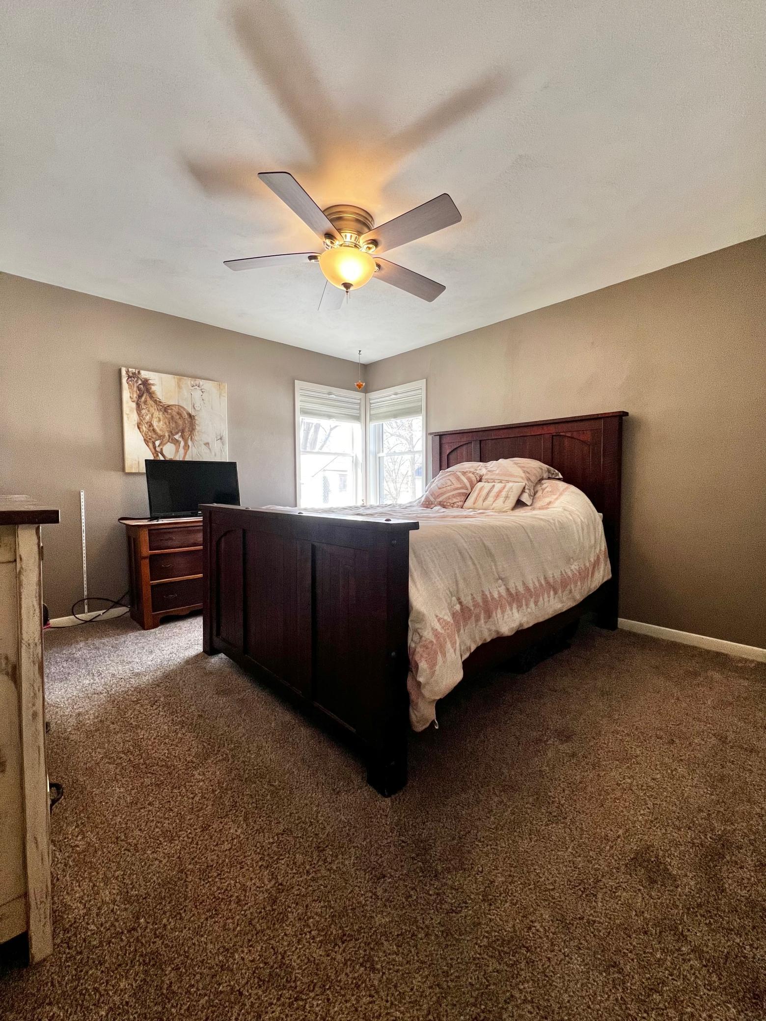 Main floor Spacious Primary Bedroom
