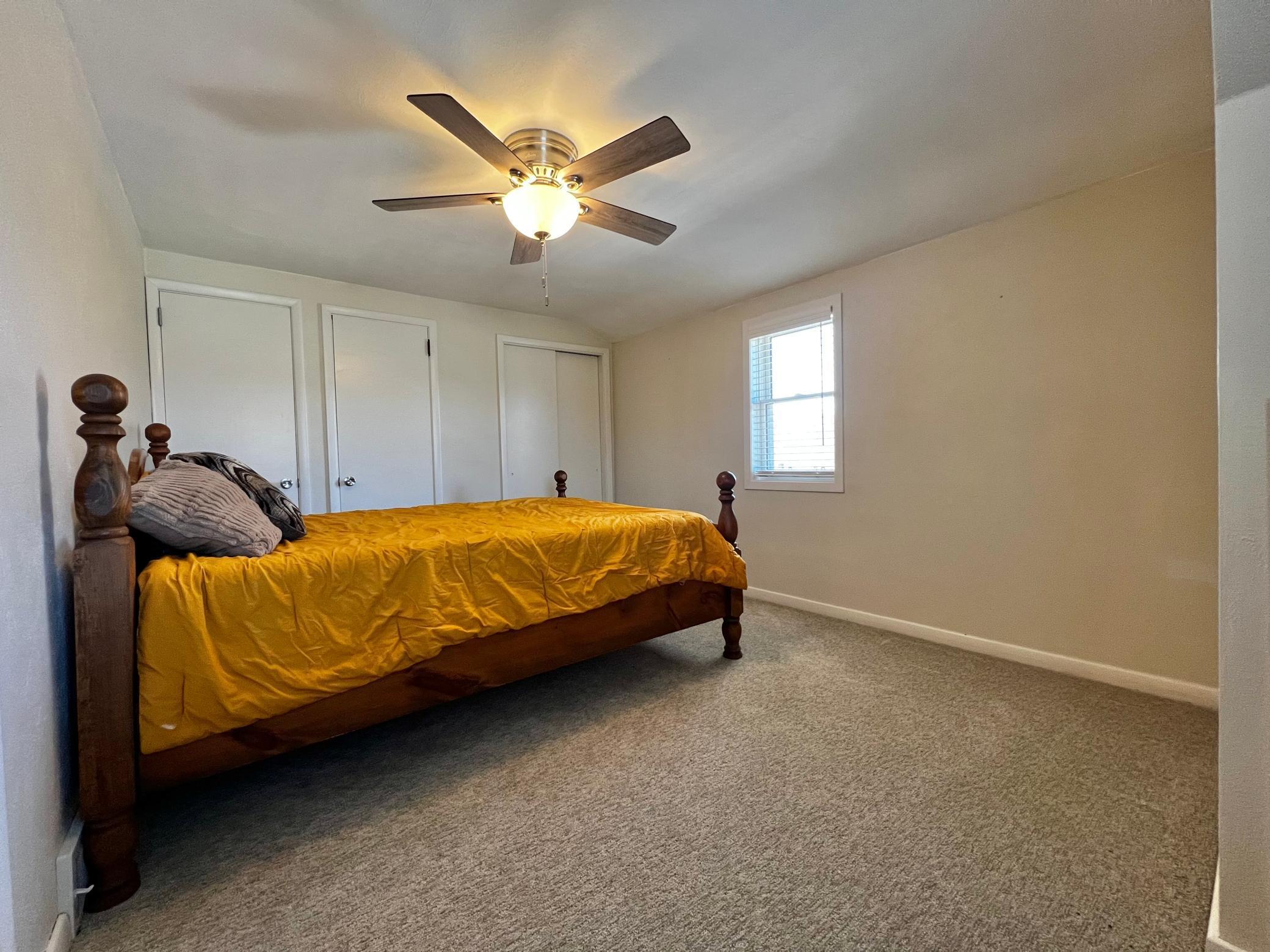 2nd Bedroom with a lot of closet space!