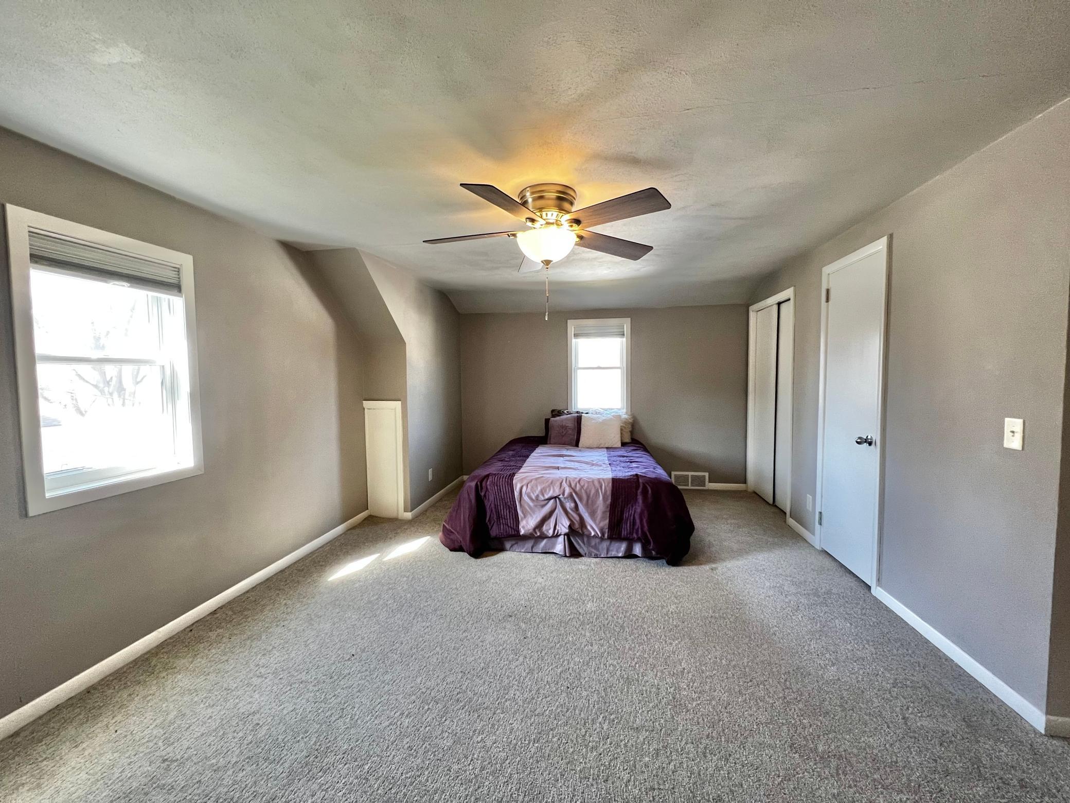 3rd Bedroom includes extra closet space