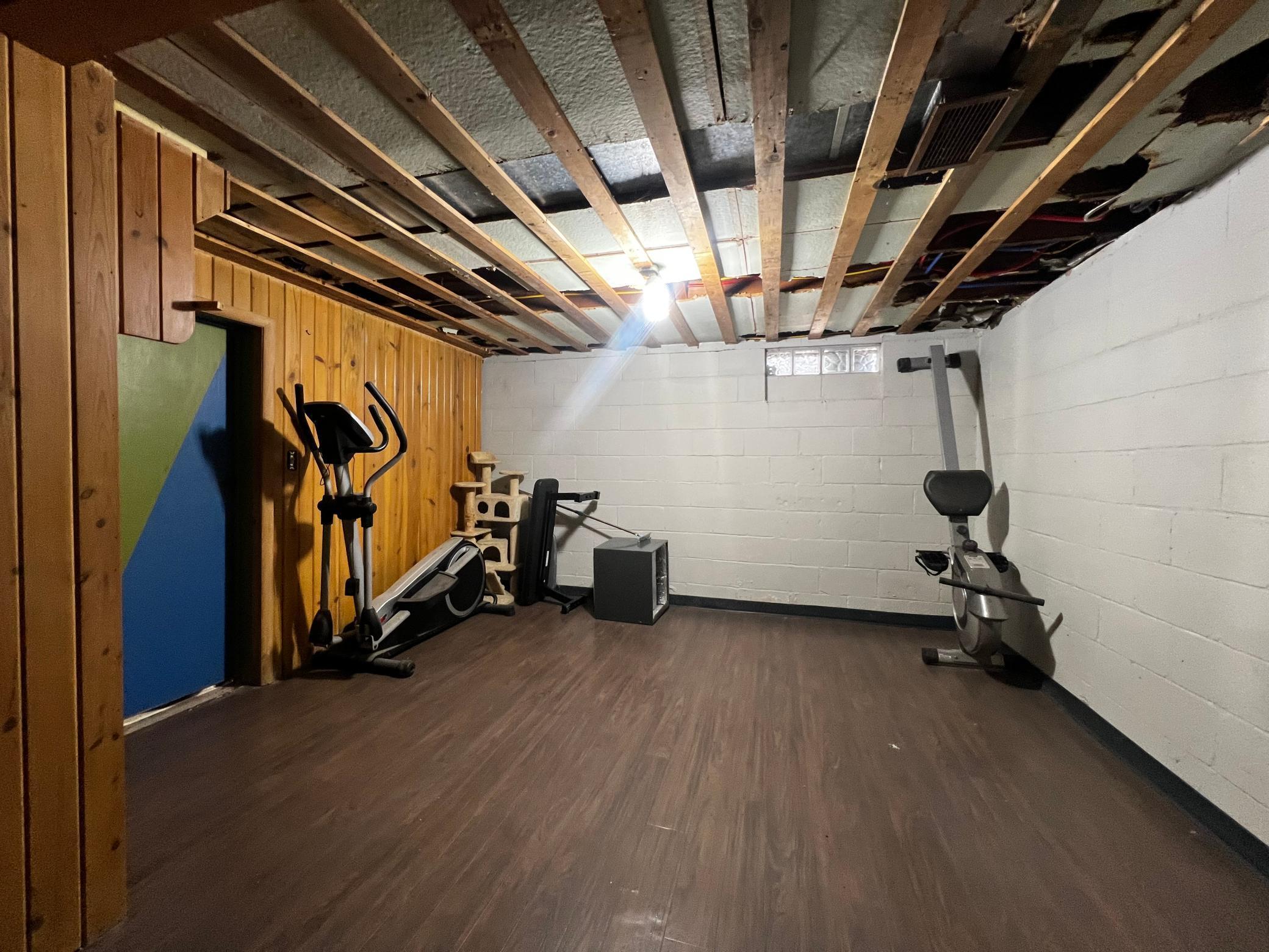Basement Storage Space