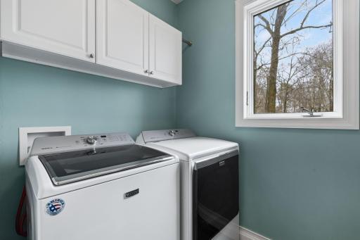 Main floor laundry.
