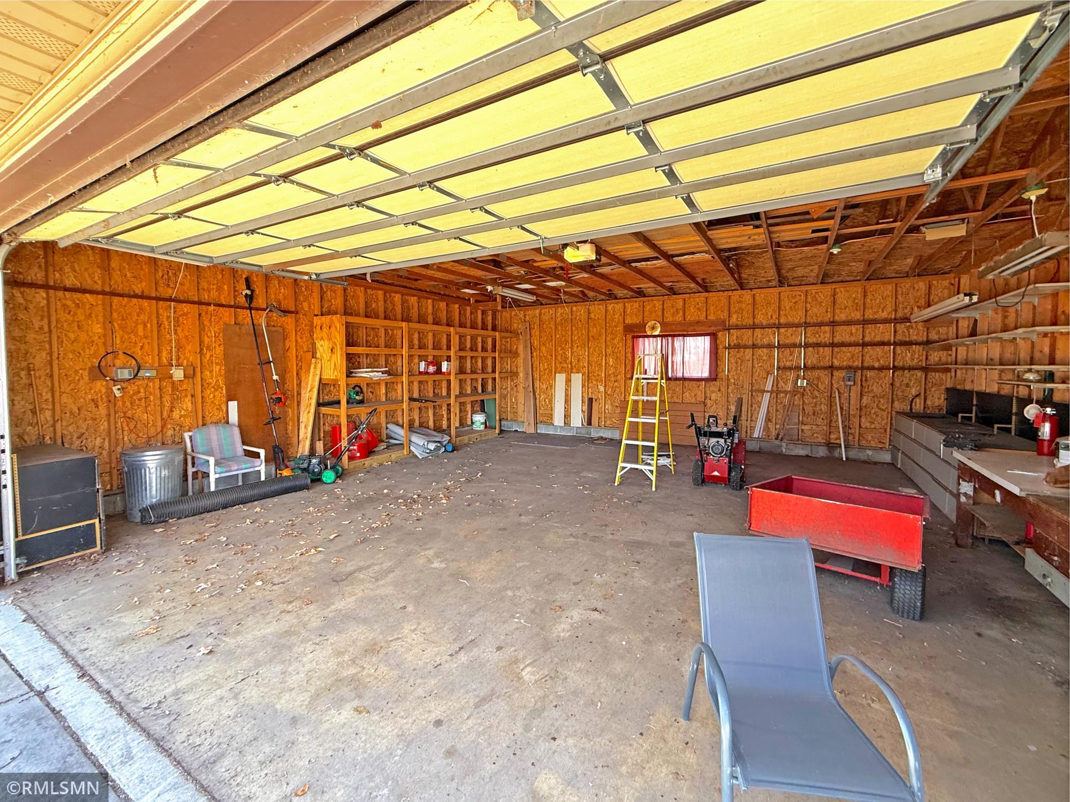 Whether you're storing lake gear, working on projects, or simply need extra space, this garage is a valuable and versatile addition to the property.