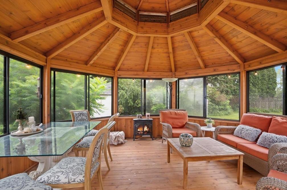 HUGE GAZEBO THAT WAS COMPLETED IN 2022. THIS IS THE SELLERS FAVORITE ROOM IN THE ENTIRE HOME!!
FULLY WIRED FOR ANYTHING YOU WISH TO POWER.