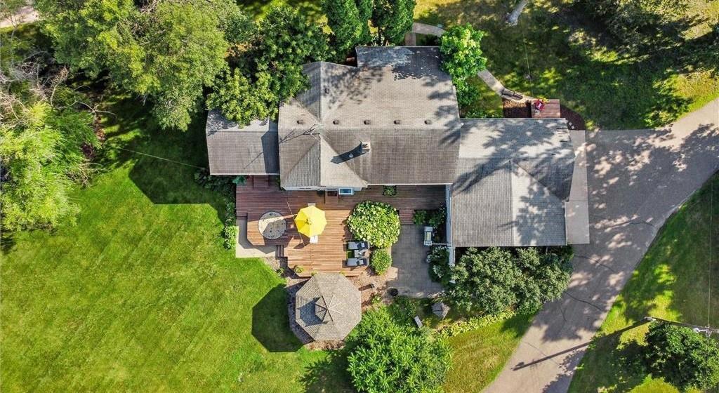 ANOTHER VIEW OF THE HUGE DECK SPACE. BRAND NEW ROOF IN 2025 WITH ARCHITECTURAL SHINGLES.
ALL NEW DECKING AND UNDERLAYMENT.