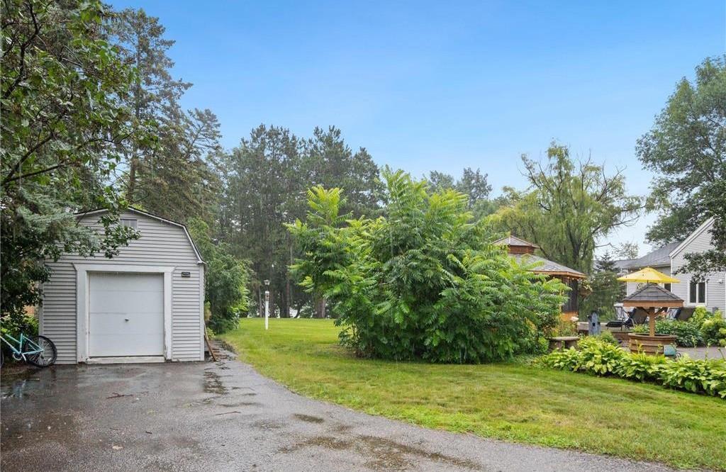 THIS IS ONE OF THE TWO STORAGE SHEDS ON THE PROPERTY. ONE BY THE LAKE FOR ALL THE SUMMER LAKE TOYS FOR CONVENIENCE.