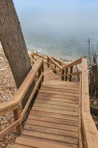 brand new stairs installed 2025 kid friendly handrails