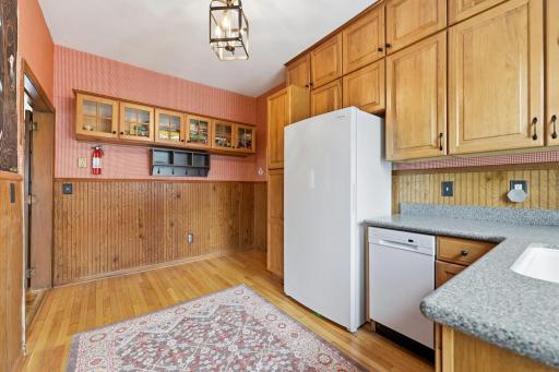 nicely appointed with a chest freezer and second dishwasher