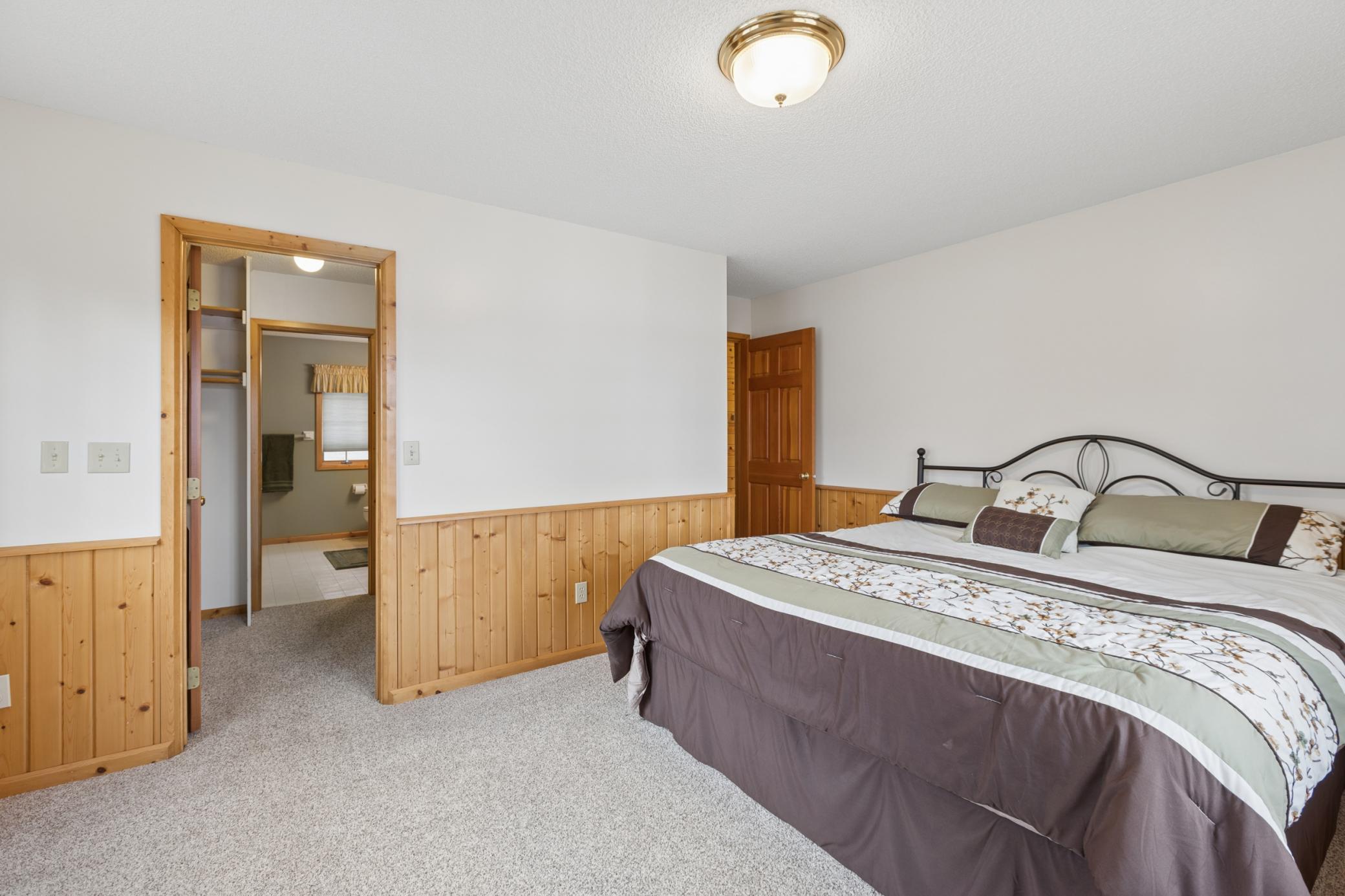 You will find this floor plan very convenient with a walk-through closet that leads to a full bath with separate tub and shower.