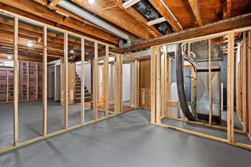 Expand your space with finishing this bedroom