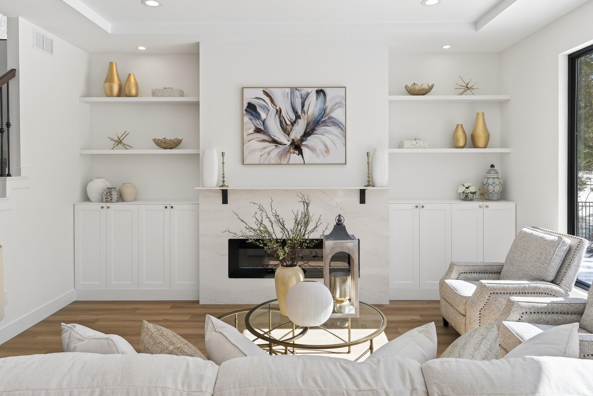 Open, sun-filled space—bright and ideal for daily living and entertaining