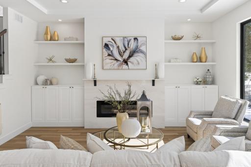 Open, sun-filled space—bright and ideal for daily living and entertaining