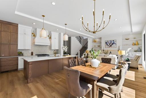 Open floorplan - best for entertaining and convenient for daily living