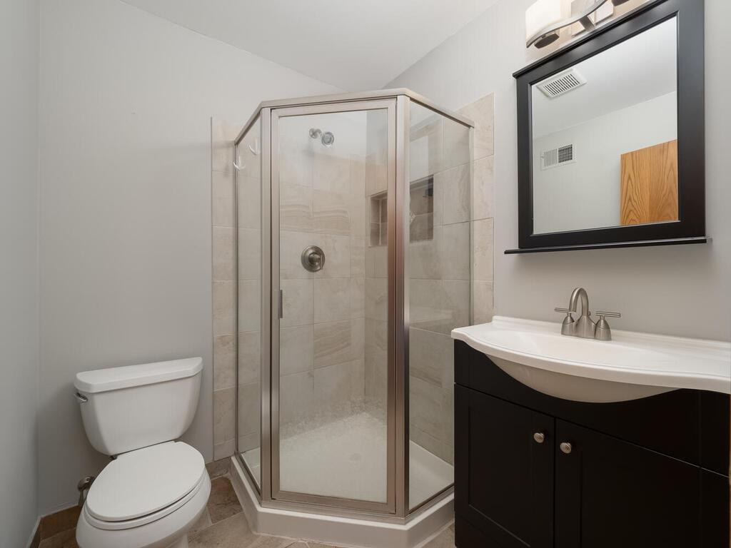 Updated Primary ensuite 3/4 Bath